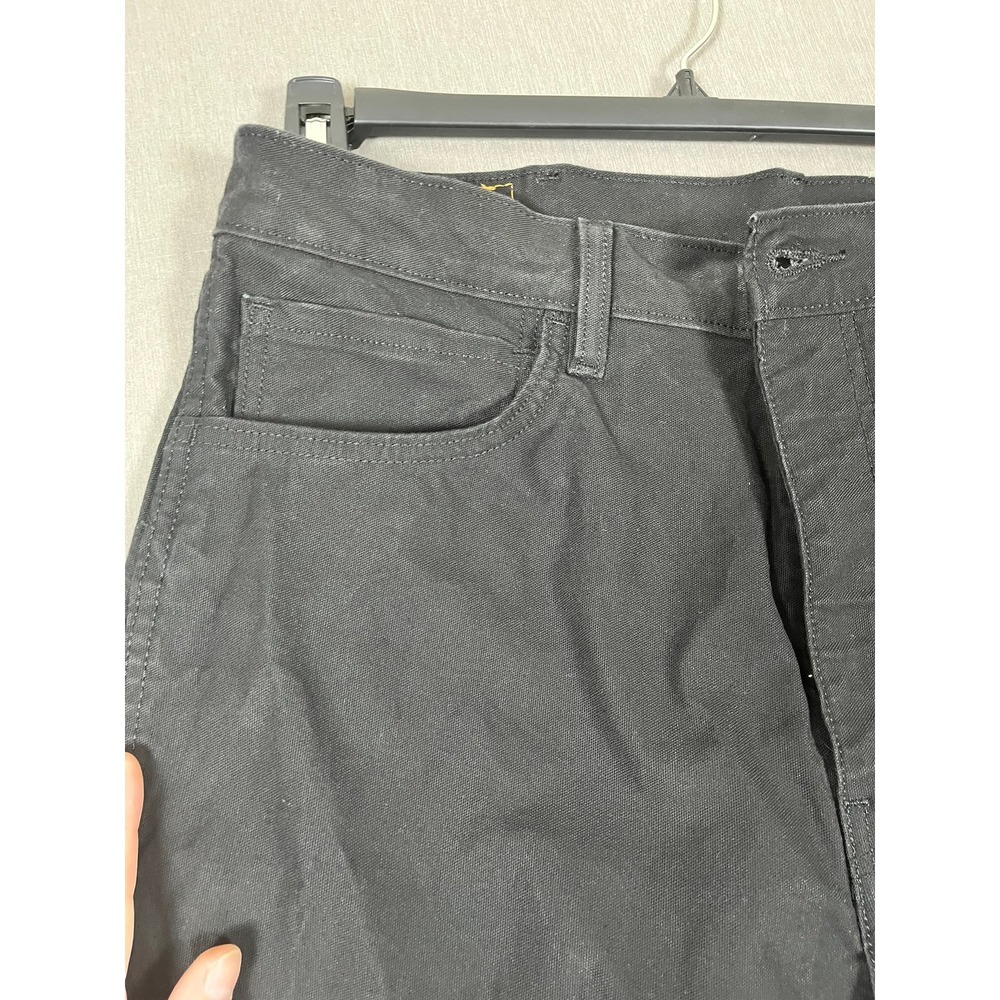 Levi's Workwear Fit Mens Canvas Pants 32x30 511 Slim Fit Black Stretch EUC - Picture 7 of 12